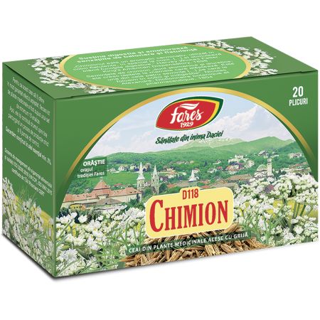 Ceai fructe de Chimion, 20 plicuri, Fares