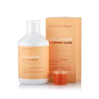 Colagen lichid din peste cu Acid Hialuronic si Vitamine Morning Glow, 500 ml, Swedish Nutra