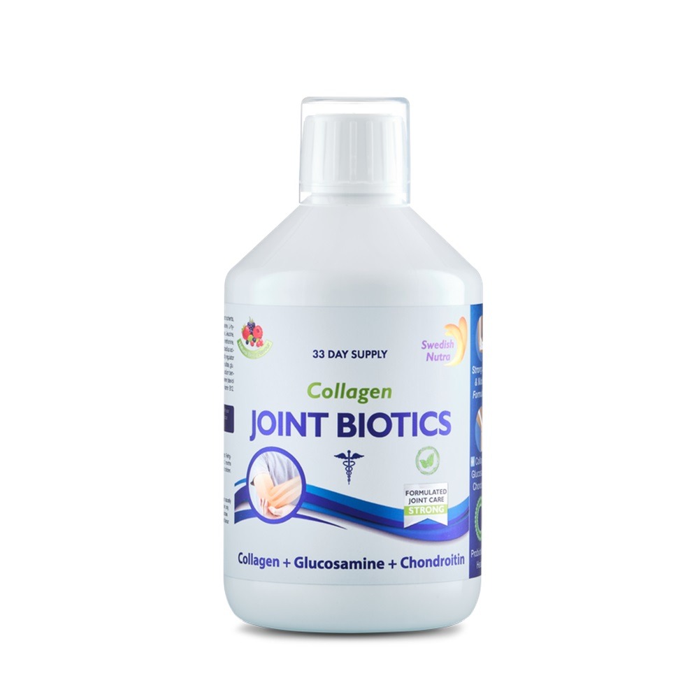 Colagen lichid hidrolizat de tip 1,2 si 3 Joint Biotics, 500 ml, Swedish Nutra