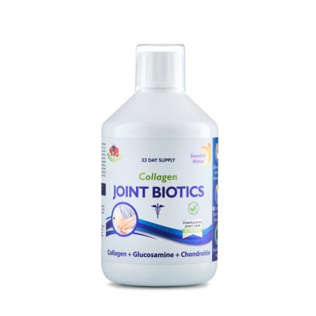 Colagen lichid hidrolizat de tip 1,2 si 3 Joint Biotics, 500 ml, Swedish Nutra