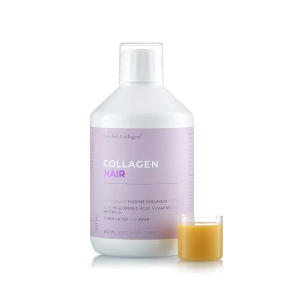 Colagen lichid pentru par Collagen Hair, 500 ml, Swedish Nutra