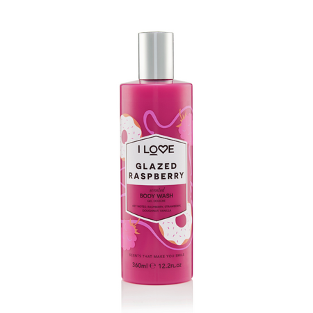 Gel de dus Signature, Glazed Raspberry, 360 ml, I Love