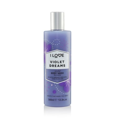 Gel de dus Violet Dreams Signature, 360 ml, I Love