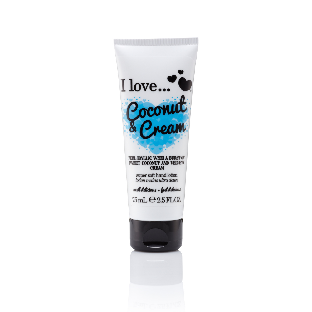 Crema de maini Original, Coconut Cream, 75 ml, I Love