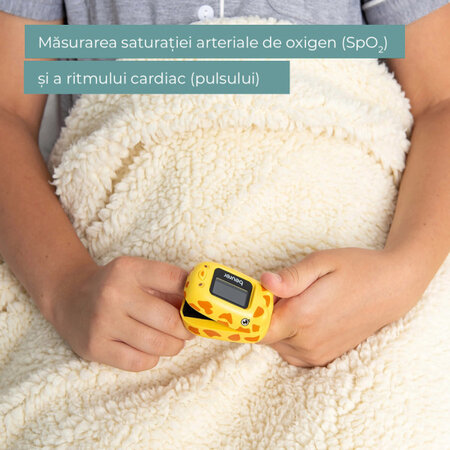 Pulsoximetru pentru copii, PO 13 Kids, + 1 an, 1 bucata, Beurer 721409