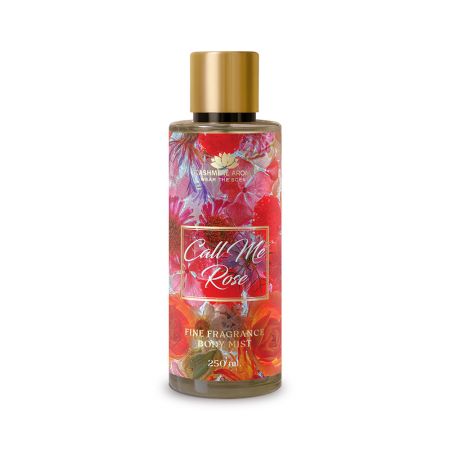 Spray parfumat pentru corp, Call me Rose, 250 ml, Cashmere Aroma