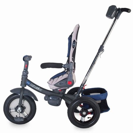 Tricicleta multifunctionala pentru copii Corso, +9 luni, Albastru, Coccolle 494160