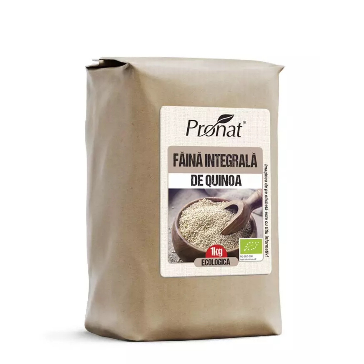 Faina integrala Bio de Quinoa, 1 kg, Pronat