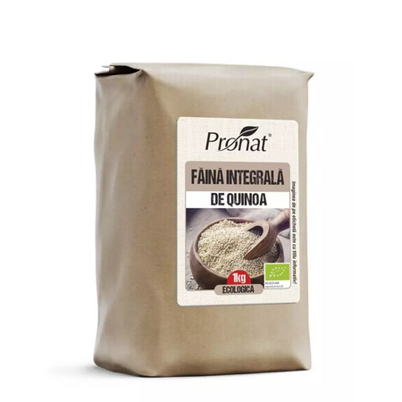 Faina integrala Bio de Quinoa, 1 kg, Pronat