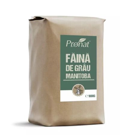 Faina de grau Manitoba, 1 kg, Pronat