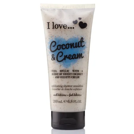 Exfoliant de corp Original, Coconut Cream, 200 ml, I Love