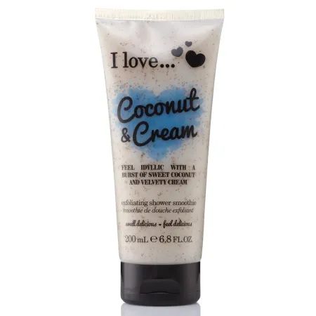 Exfoliant de corp Original, Coconut Cream, 200 ml, I Love