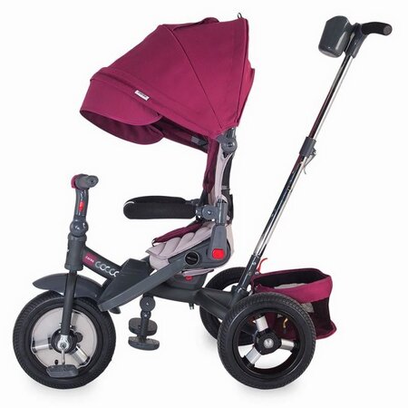 Tricicleta multifunctionala Corso, Violet, 9 luni+, Coccolle 494154