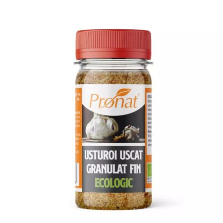 Usturoi uscat granulat fin Bio, 60 g, Pronat