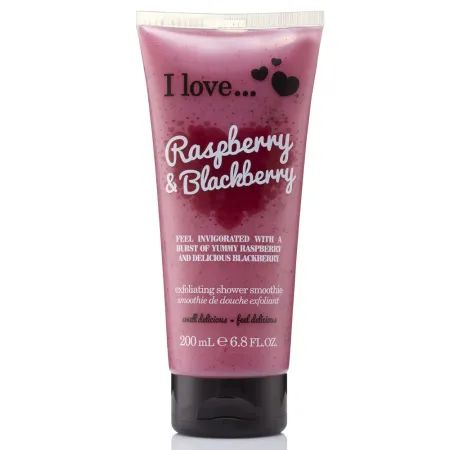 Exfoliant de corp Raspberry Blackberry Original, 200 ml, I Love