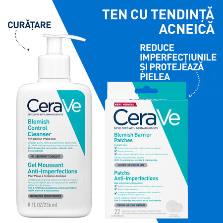 Plasturi anti-imperfectiuni, 22 bucati, CeraVe 721672