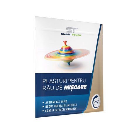 Plasturi pentru rau de miscare, 14 bucati, Smart Touch 721696