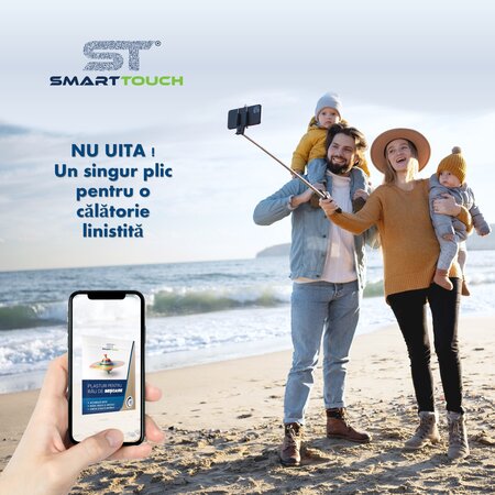 Plasturi pentru rau de miscare, 14 bucati, Smart Touch 721683