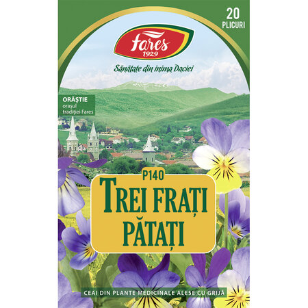 Ceai trei frati patati, 20 plicuri, Fares 721739