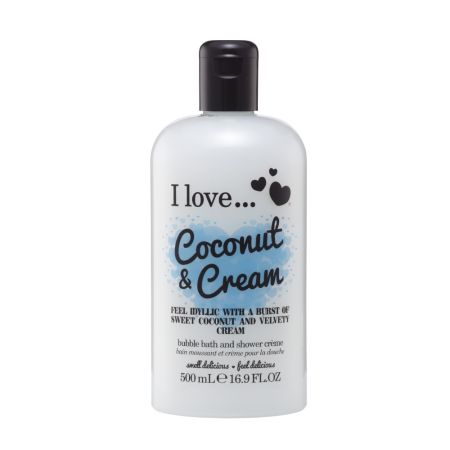Gel de dus Original, Coconut Cream, 500 ml, I Love