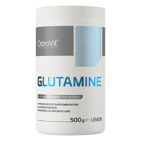 L-Glutamina pura, Lamaie, 500 g, Ostrovit