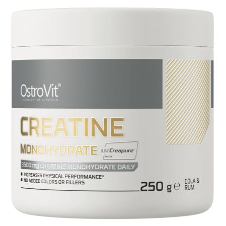 Creatina monohidra Creapure, cola si rom, 250 g, Ostrovit