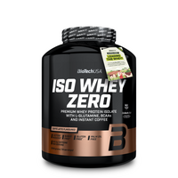 Pudra proteica Iso Whey Zero, Caffe Latte, 1816 g, BioTechUSA