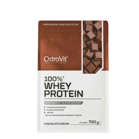 Proteina din zer 100%, Ciocolata, 700 g, Ostrovit 722062