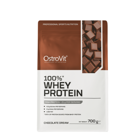 Proteina din zer 100%, Ciocolata, 700 g, Ostrovit 722062