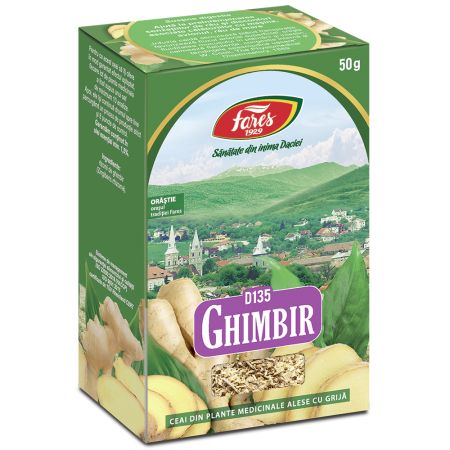 Ceai de Ghimbir, 50 g, Fares
