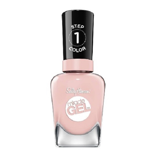 Lac de unghii Miracle Gel, Once Chiffon a Thime 248, 14.7 ml, Sally Hansen