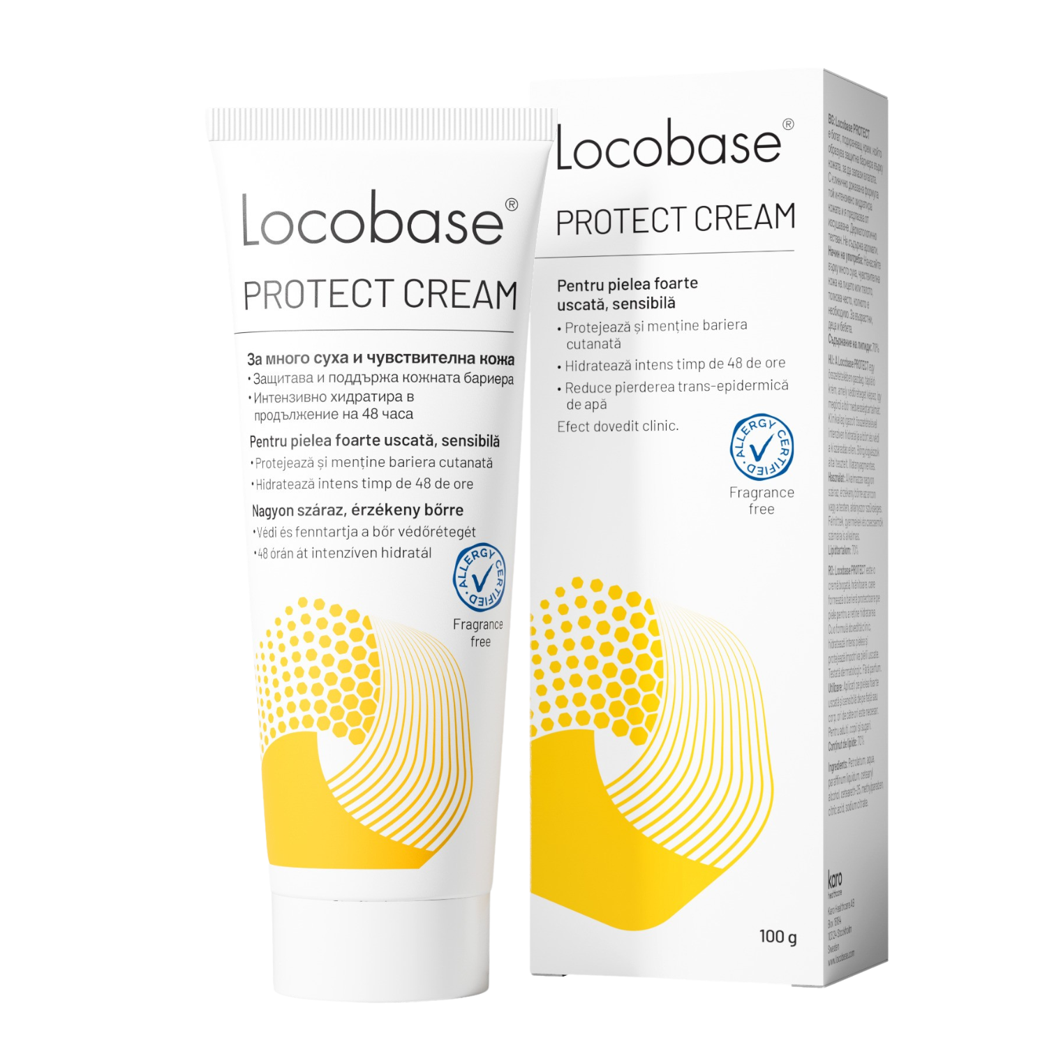 Locobase crema pentru pielea sensibila, 100 ml, Karo Healthcare
