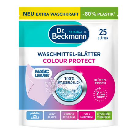 Detergent rufe tip servetel, Color, 25 bucati, Dr. Beckmann
