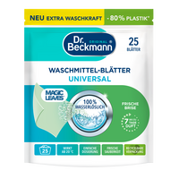 Detergent rufe tip servetel, Universal, 25 bucati, Dr. Beckmann