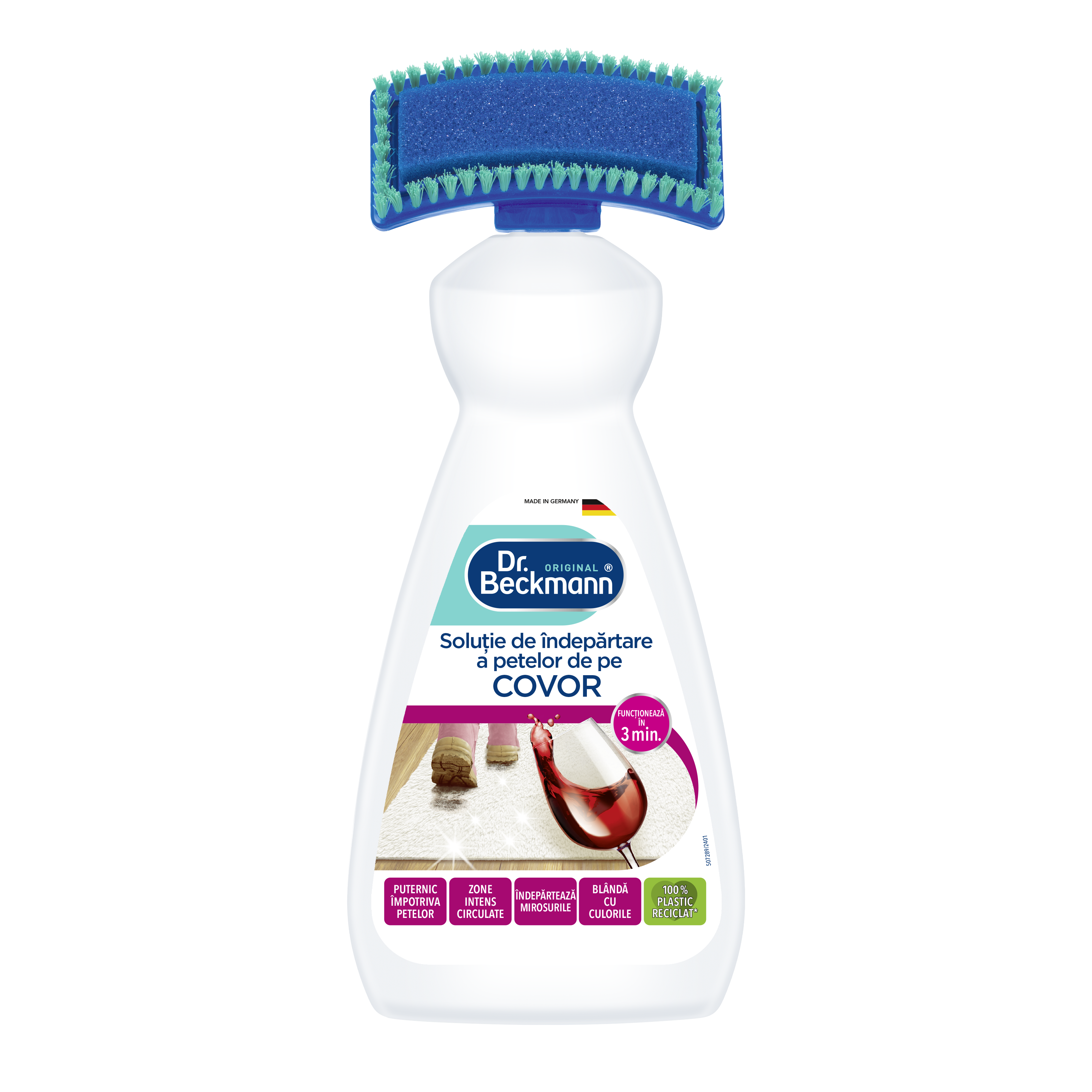 Solutie de indepartare a petelor de pe covor, 650 ml, Dr. Beckmann