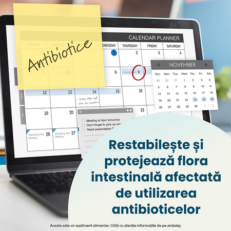 Enterogermina Forte suspensie orala, 10 flacoane, Opella 722254