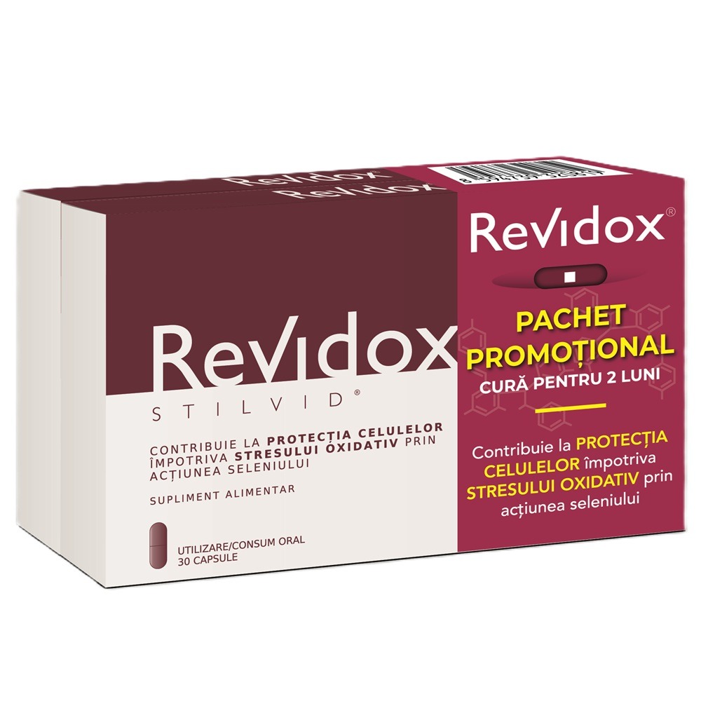 Pachet Revidox, 2x30 capsule, Zentiva