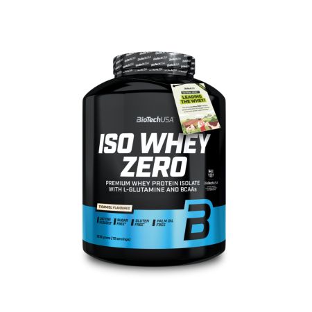 Pudra proteica Iso Whey Zero, Tiramisu, 1816 g, BioTechUSA