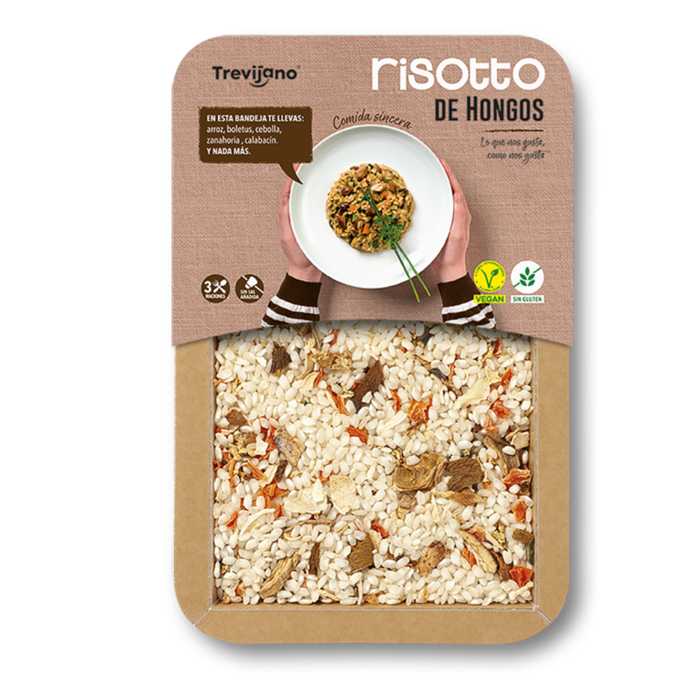 Risotto cu ciuperci, 280 g, Trevijano