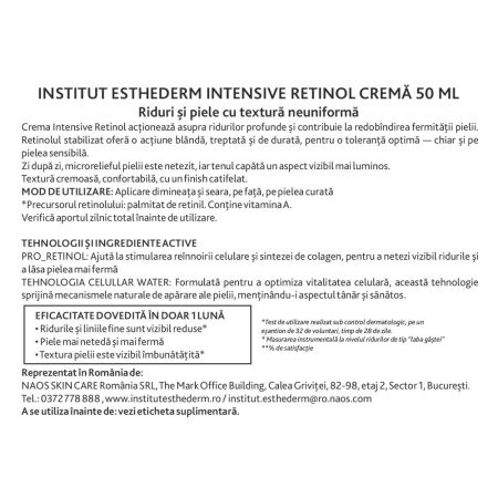 Crema Intensive Retinol, 50 ml, Institut Esthederm 722376