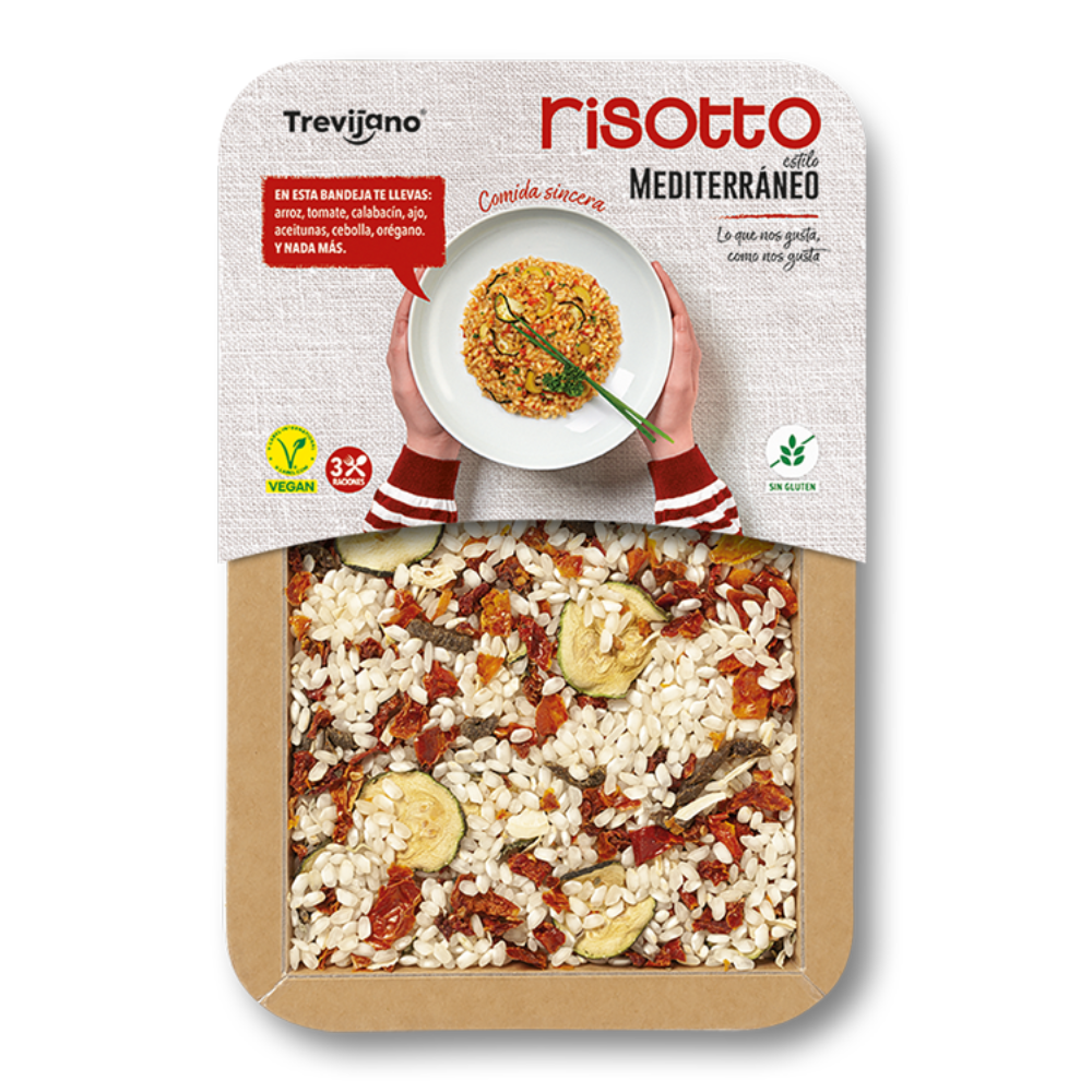 Risotto mediteranean, 280 g, Trevijano