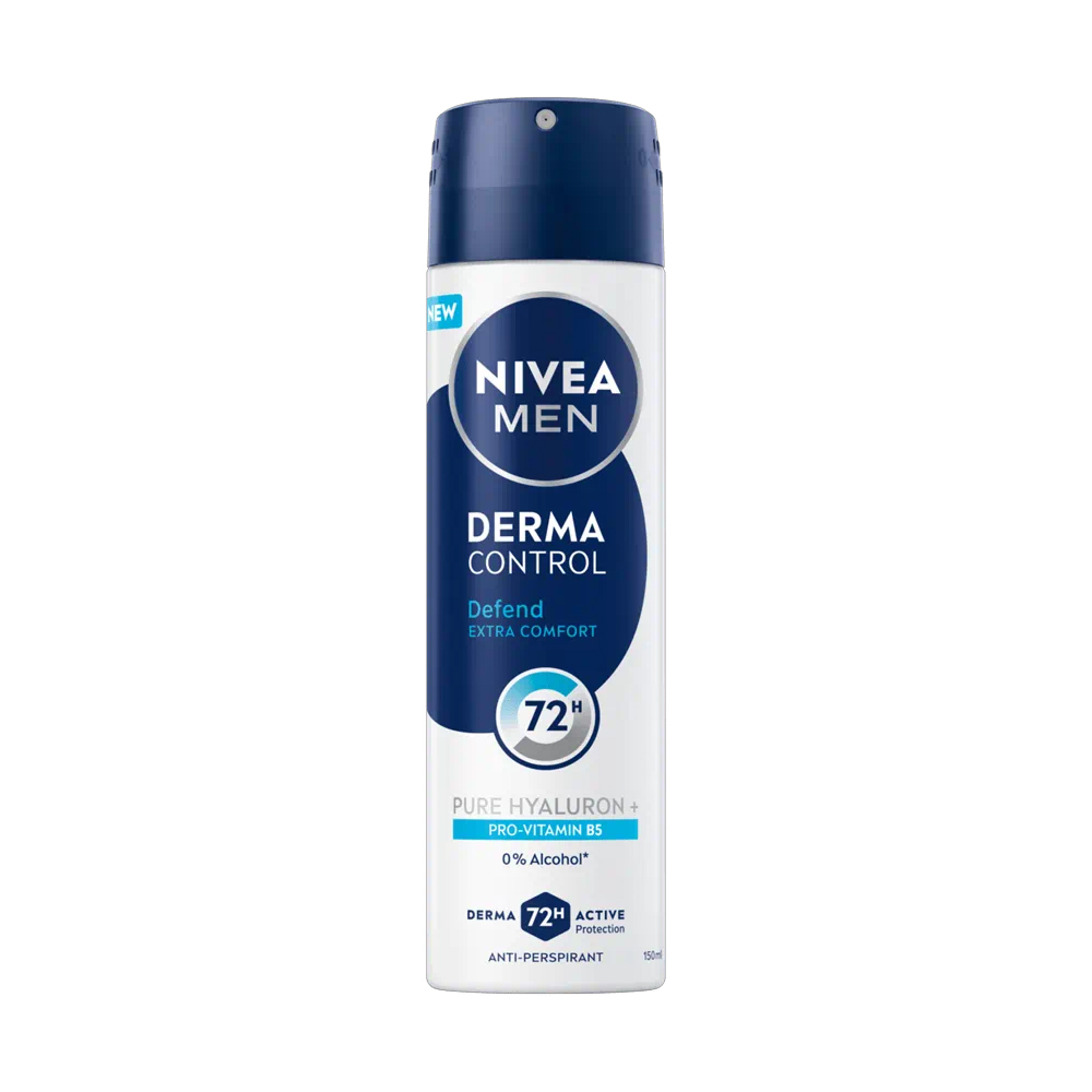 Deodorant spray pentru barbati Derma Control Defend, 150 ml, Nivea