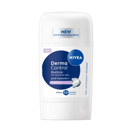 Deodorant stick pentru femei Derma Control Restore, 50 ml, Nivea