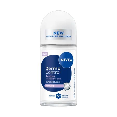 Deodorant roll on pentru femei Derma Control Restore, 50 ml, Nivea