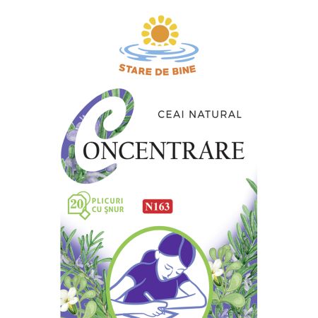 Ceai Concentrare, 20 plicuri, Fares 722483