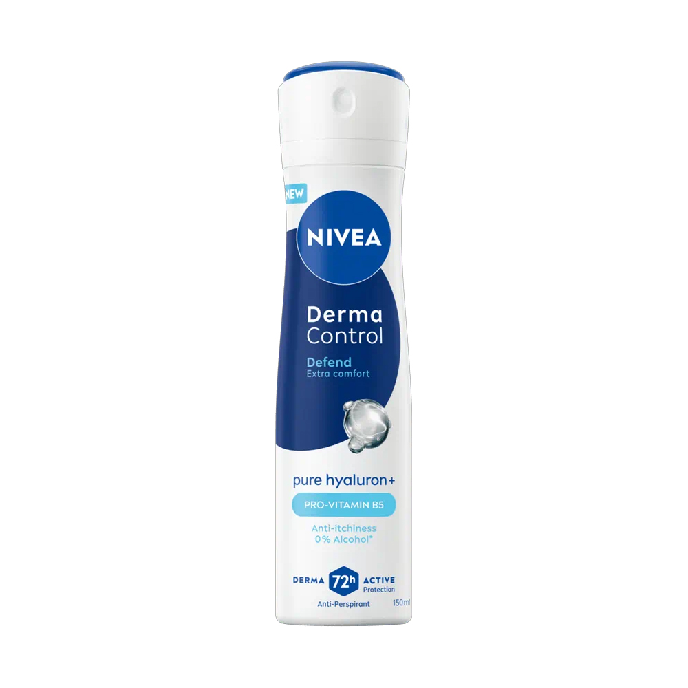 Deodorant spray pentru femei Derma Control Defend, 150 ml, Nivea