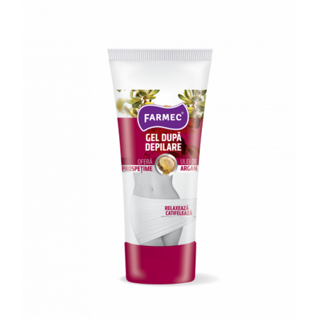 Gel dupa depilare cu ulei de argan, 100 ml, Farmec