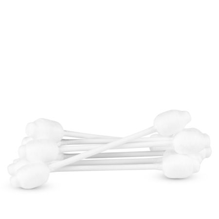 Betisoare bumbac pentru bebelusi cu protectie, 55 bucati, Baboo 722577