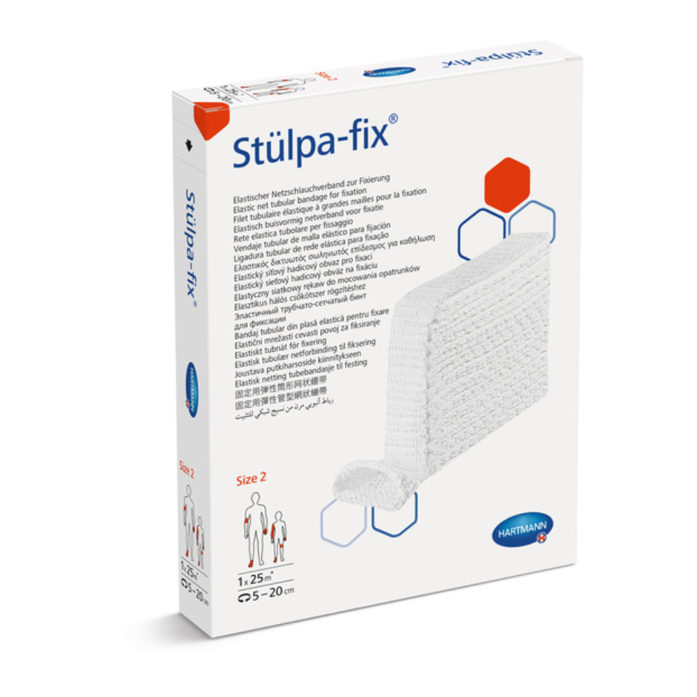 Fasa tubulara tip plasa elastica Stulpa Fix, Size 2, 25 m, Hartmann