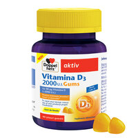 Jeleuri gumate cu vitamina D, 2000 UI, 40 jeleuri, Doppelherz